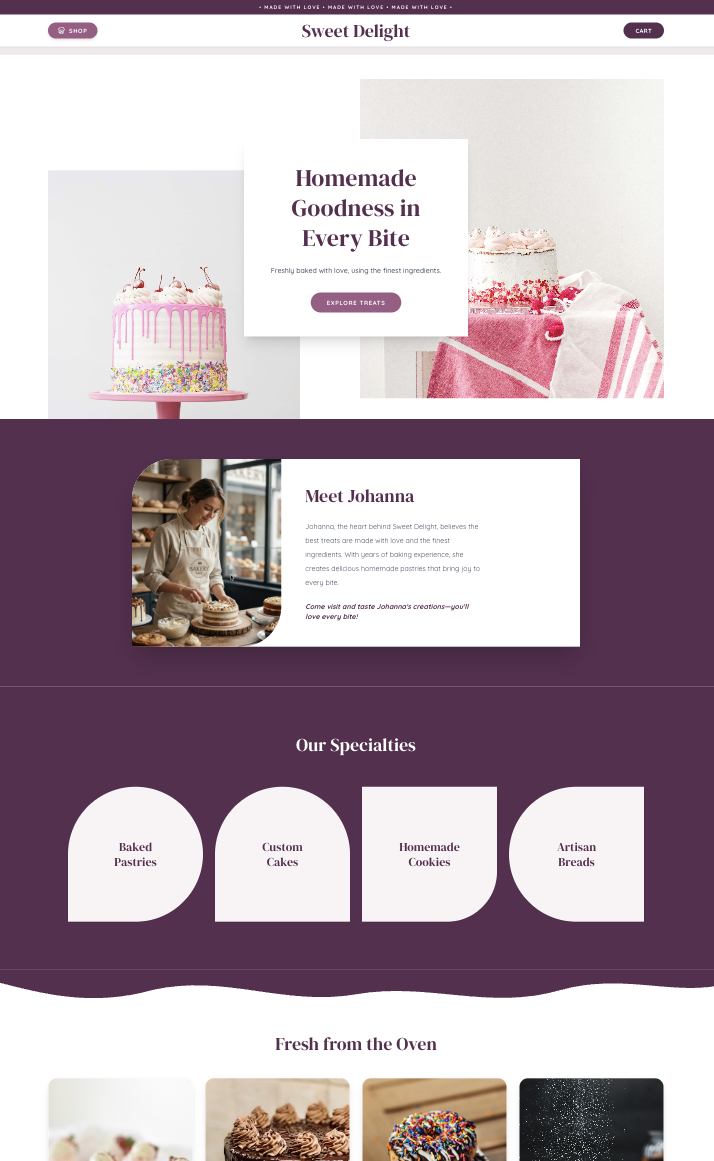frostify template preview